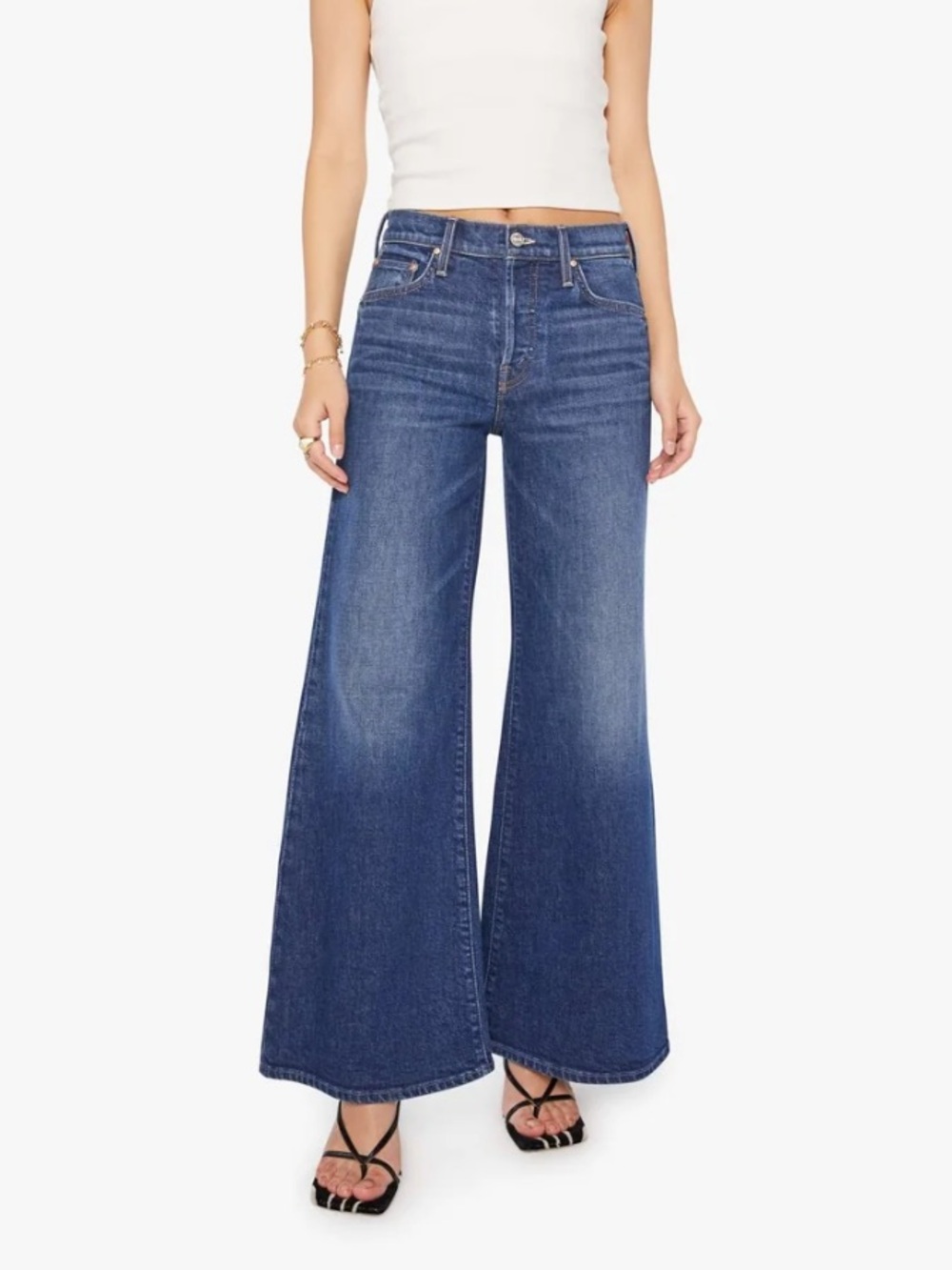 Mother the Lil Tomcat Roller Skimp Jeans in Perfectly Imperfect